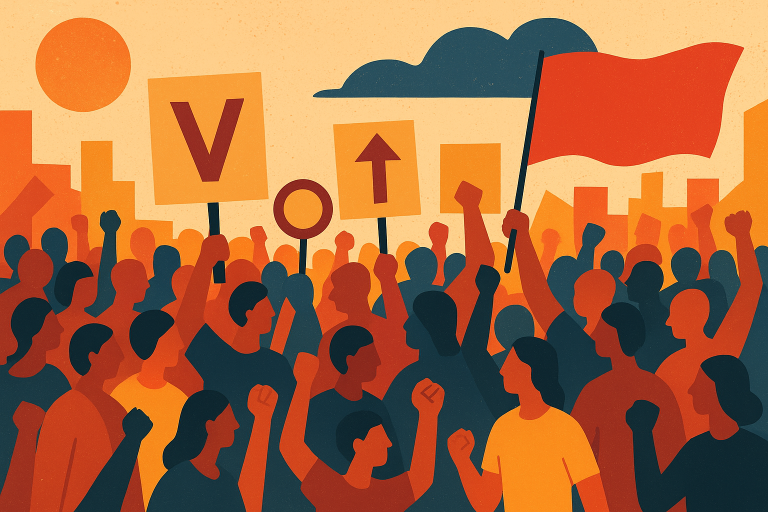 اعتراضات خیابانی و جمعیت معترض