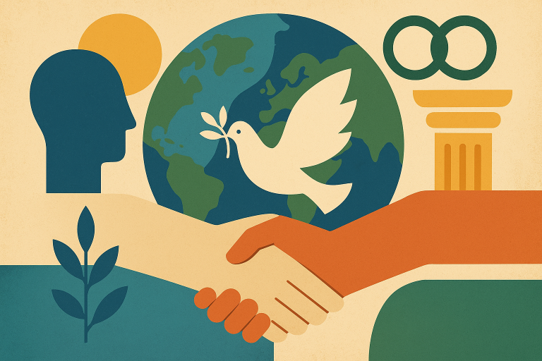 جلسه‌ای نمادین درباره صلح جهانی