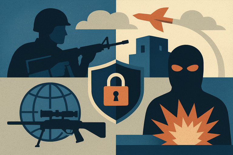 تصویر نمادین مبارزه با تروریسم