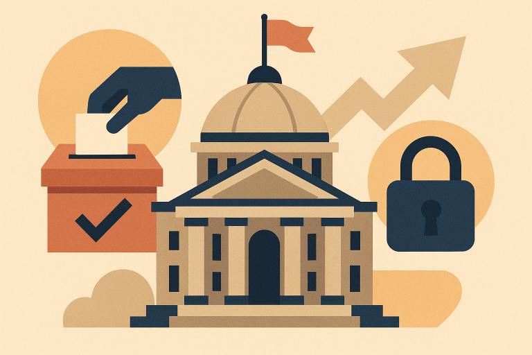 نمای ساختمان پارلمان ژاپن