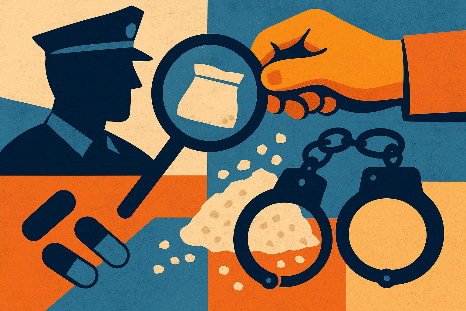 توقیف خودرو پلیس برای کشف مواد مخدر