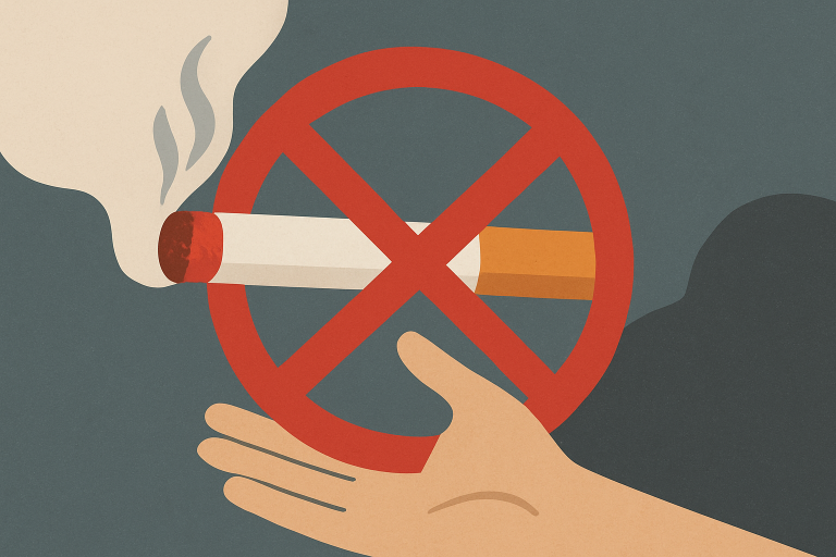نماد مبارزه با سیگار کشیدن