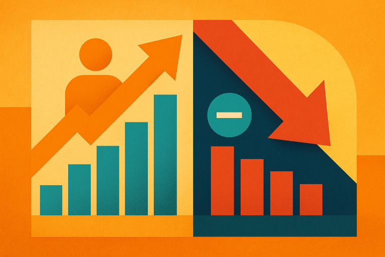 نمودار کاهش نرخ بیکاری و افزایش اشتغال در استرالیا