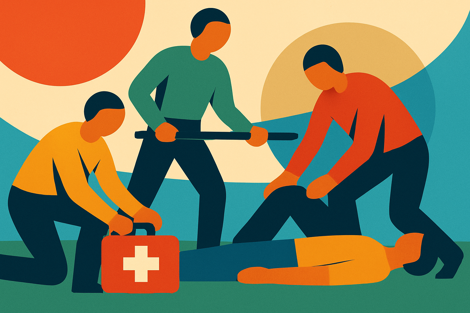 تمرینات فیزیکی شرکت‌کنندگان برنامه آموزش آتش‌نشانی