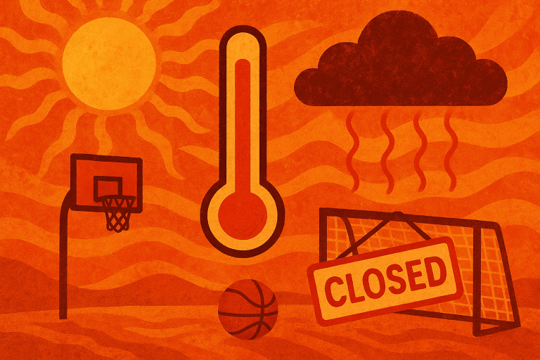 هوای گرم و تعطیلی مسابقات تنیس در ملبورن پارک