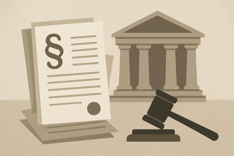 دادگاه و اسناد حقوقی مرتبط با پرونده قضایی
