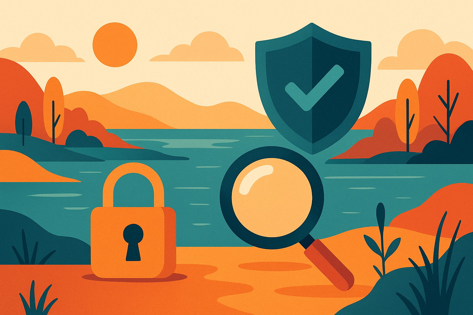 منطقه اطراف دریاچه جینین‌درا در کانبرا